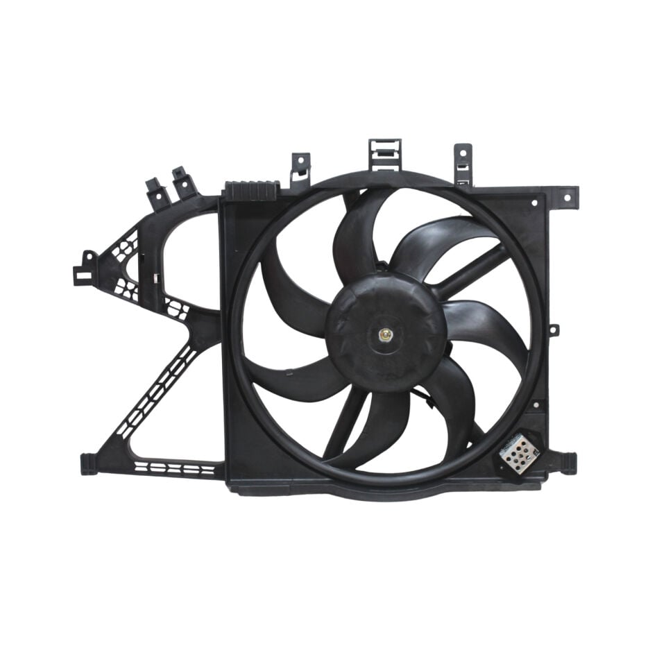Opel Corsa C 1.4 Benzinli Su Radyatör Fan Motoru + Davlumbaz - Veka 25-3205 - 9158007