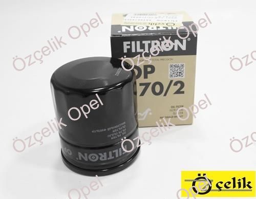 OPEL ASTRA K - MOKKA - CORSA E - İNSİGNİA B ADAM YAĞ FİLİTRESİ - FİLTRON MARKA 55496755 - 55499629 - 12670058 - 12667194 - 650237 - FILT OP570/2