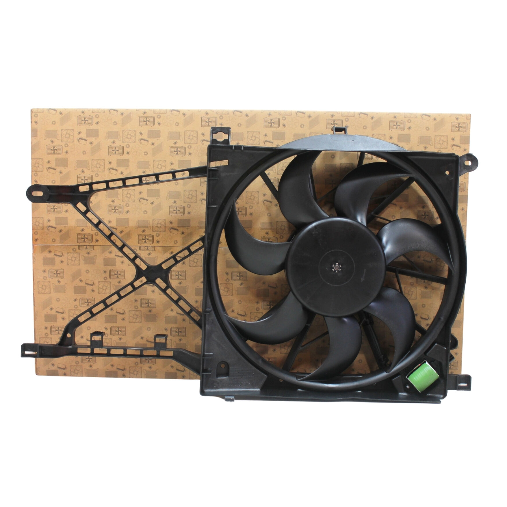 Opel Astra H 1.8 Benzinli Su Radyatörü Fan Motoru + Davlumbazı Komple - VEKA 25-3221 - 6341168
