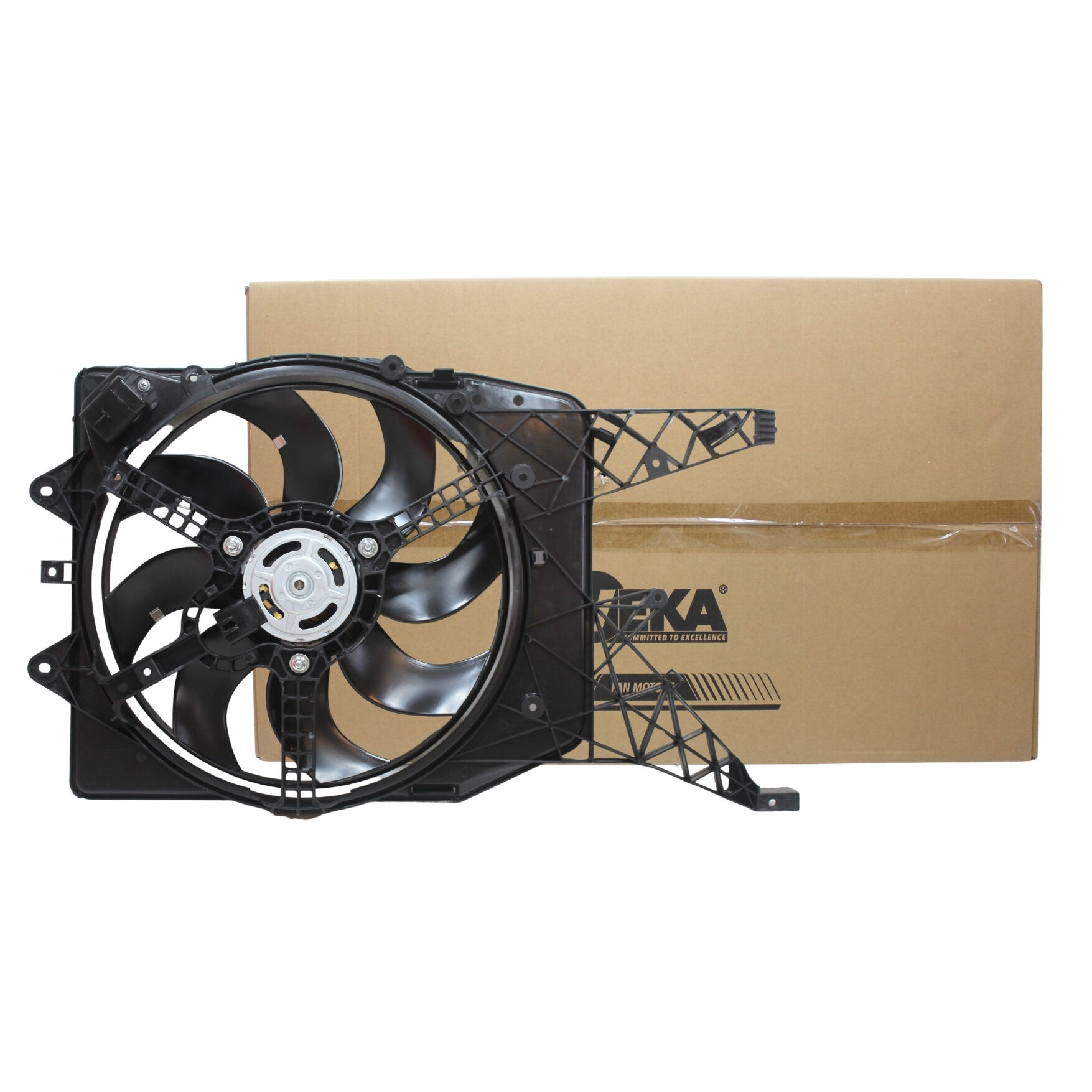 Opel Corsa D 1.4 Benzinli Su Radyatör Fan Motoru + Davlumbaz - Veka 25-3219 - 55702236