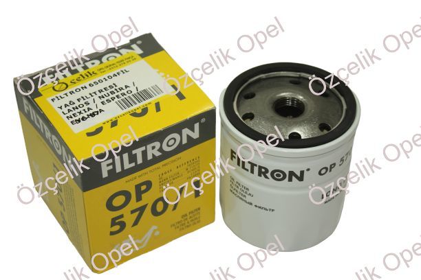 OPEL VECTRA C YAĞ FİLİTRESİ BENZİNLİ FİLTRON MARKA