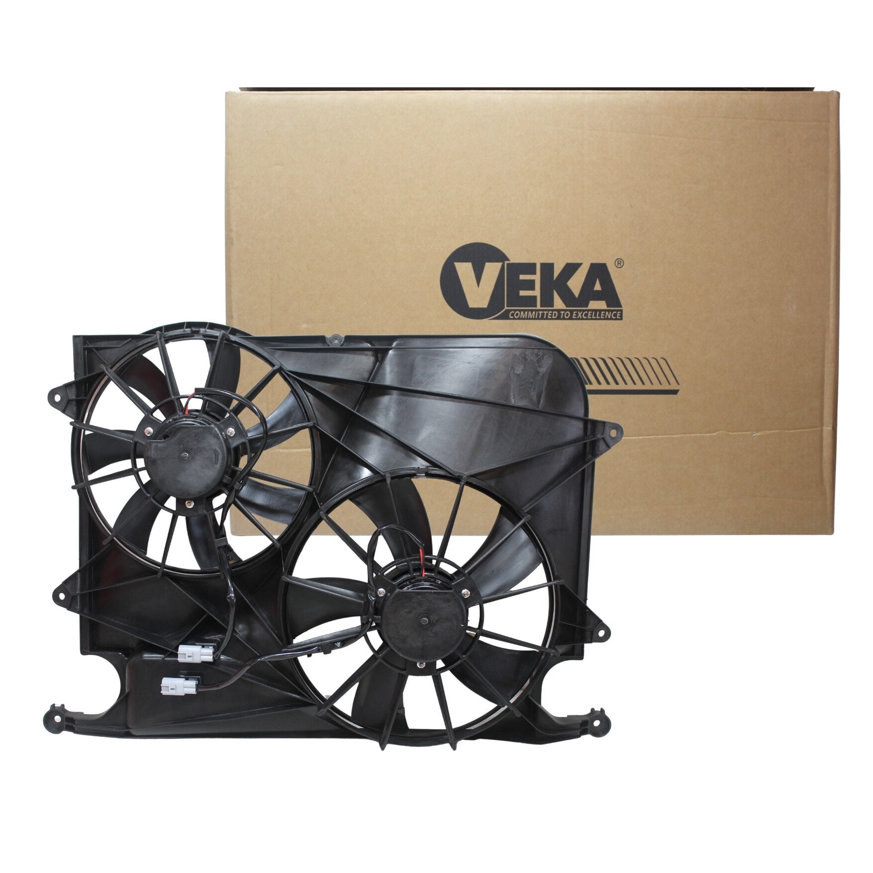 Chevrolet Captiva C100 2.0 Dizel Su + Klima Fan Motoru (Davlumbazlı) - Veka 25-1604 - 96829535