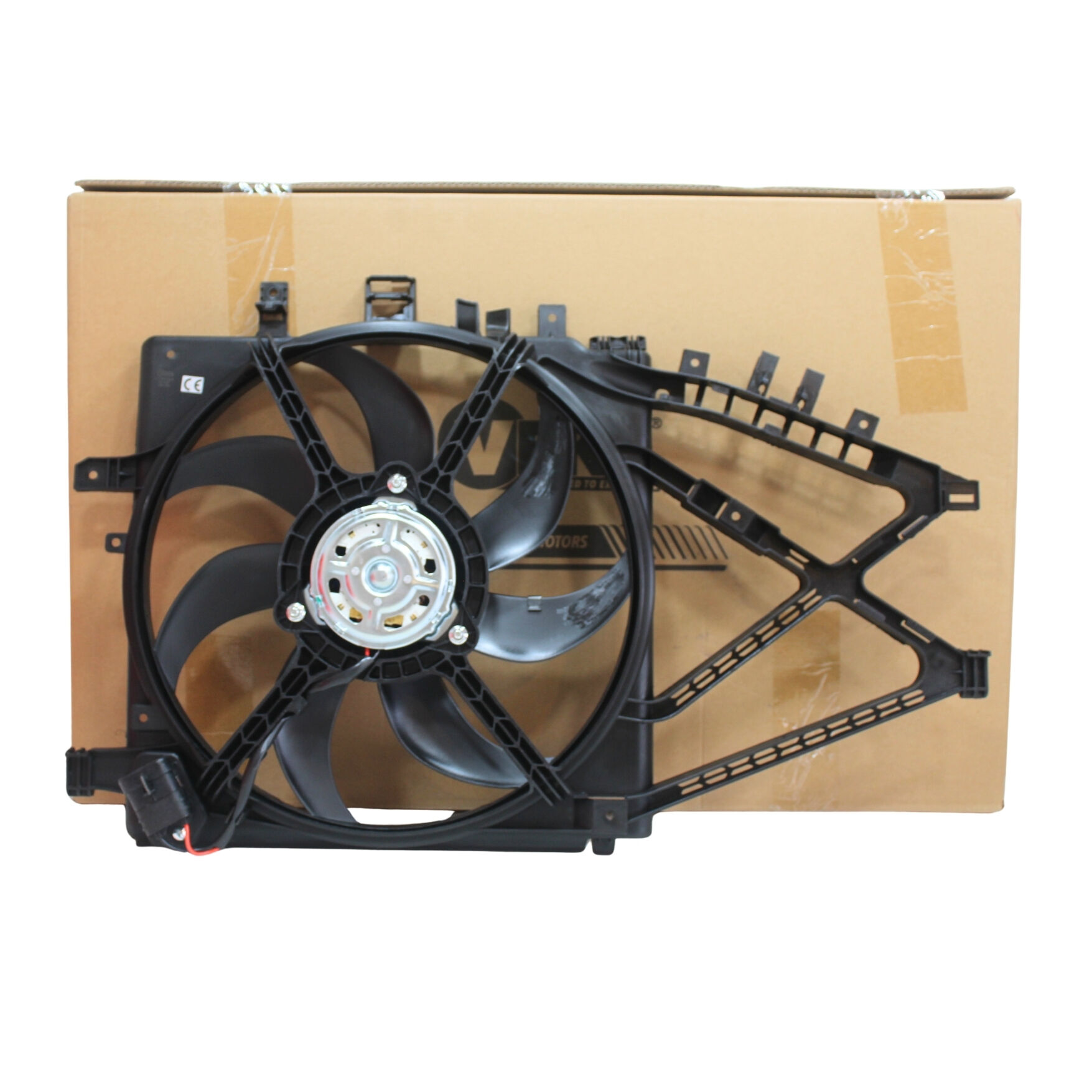 Opel Combo C 1.3 Dizel Radyatör Fan Motor + Davlumbazı - VEKA 25-3206 - 1341334 - 9129965