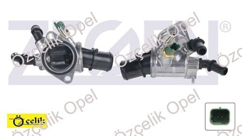 OPEL VECTRA C / ASTRA H / ZAFİRA B TERMOSTAT 1.9 DİZEL ZEGEN MARKA