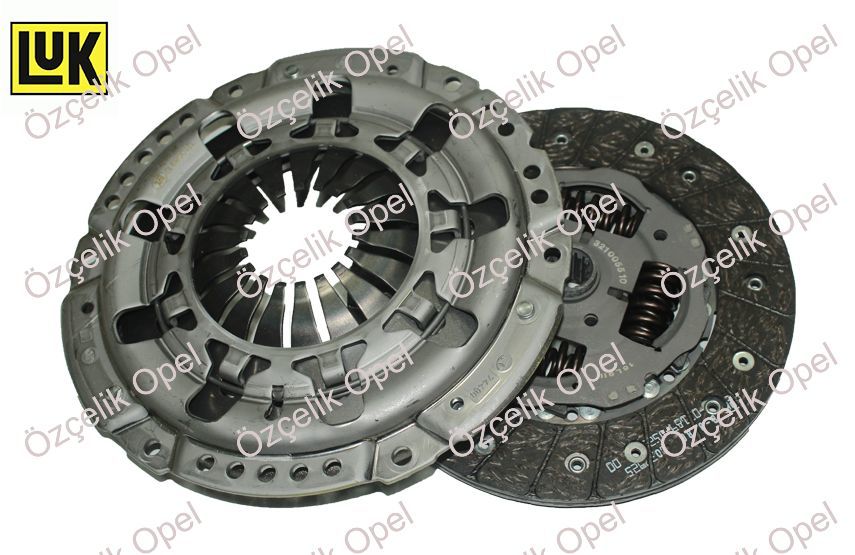 OPEL MERİVA A DEBRİYAJ SETİ BASKI BALATA TAKVİYELİ TİP Z16XE - Z16XEP LUK MARKA