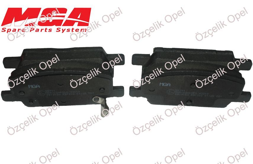 OPEL MOKKA ÖN FREN BALATA TAKIMI - MGA MARKA