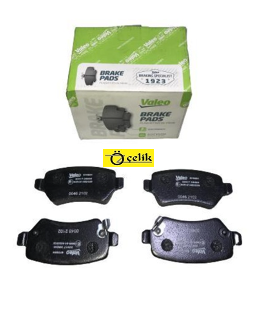 OPEL ASTRA H - COMBO C ARKA BALATA DİSK BALATA - OPEL VALEO MARKA 1605625 - 1605995 -93179164- 931691473