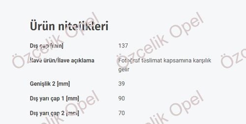 OPEL VECTRA C ÖN PORYA KOMPLE BİLYALI FAG MARKA