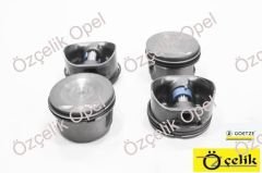 OPEL VECTRA B - ASTRA F - ASTRA G - OMEGA B PİSTON + SEKMAN 20-16V X20XE - C20XEV ( STD ) 136HP- GOETZE MARKA 87 71665 - 623056 - 623415