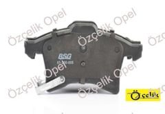 OPEL MERİVA A - ASTRA H - COMBO C - ZAFİRA B ÖN FREN BALATASI BSG MARKA