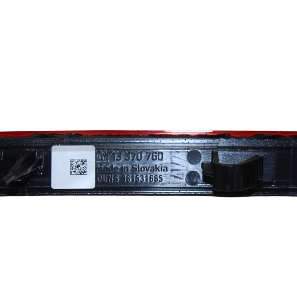 Opel Astra J HB Sağ Arka Tampon Reflektörü ( Kırmızı ) - Orijinal 13370760