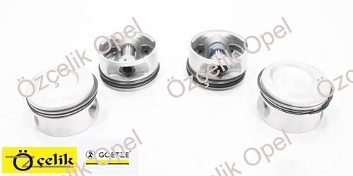 1.6 BENZİNLİ (Z16XE) PİSTON SEKMAN (0.50) - GOETZE NÜRAL 87-125607-02 - 87 71673050 - 624112 - 13101861