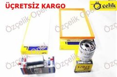 VECTRA B BAKIM SETİ HAVA FİLİTRE + POLEN FİLİTRESİ + YAĞ FİLİTRESİ + BENZİN FİLİTRESİ