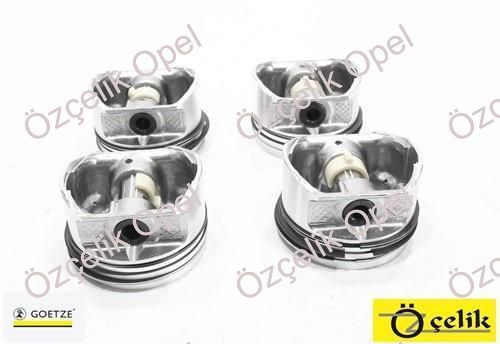 ASTRA F CORSA B PİSTON SEKMAN C14NZ 1.4 8V ( STD ) 77.60 MM - GOTZE MARKA