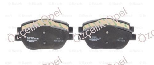 Ön Balata Crossland / Peugeot 2008 / Cıtroen Picasso 1.2 Benzinli 1.6 Dizel - Bosch Marka