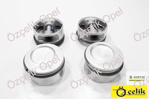 OPEL VECTRA A ASTRA F OMEGA A PİSTON SEKMAN 20-8V C20NE ( STD ) 86 MM - GOETZE MARKA 87 71693 - 623460
