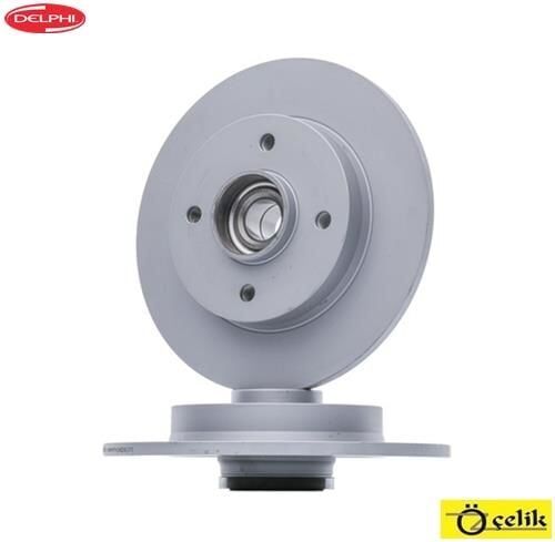 CITROEN C3/C3 AIRCROSS ARKA FREN DİSK TAKIMI - DELPHI BG9410RSC - 1623835180