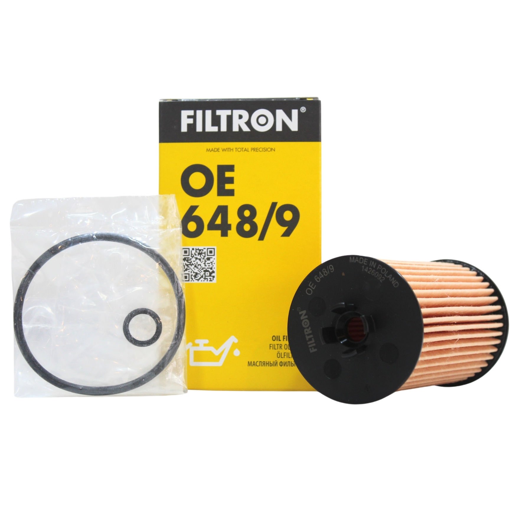 Opel Astra J 1.6 Dizel Yağ Filtresi - Filtron OE648/9