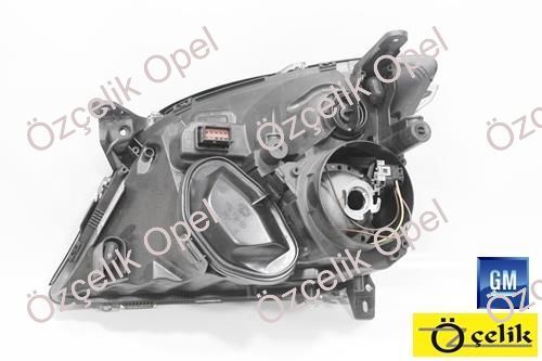 OPEL VECTRA C SAĞ FAR SİYAH ZENON DEĞİL - ORJİNAL GM MARKA 1216130 - 93172954