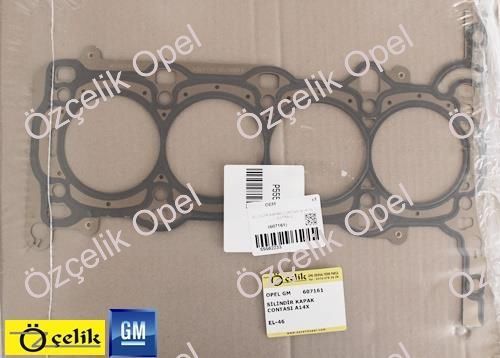 OPEL ASTRA J - CORSA D - İNSİGNİA - MERİVA B - CHEVROLET AVEO SİLİNDİR KAPAK CONTASI 1.2 - 1.4 16V TURBO - ORJİNAL GM MARKA 607161