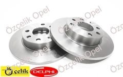 Opel Corsa C Ön Fren Disk Seti Sogutmasız ( Abs Siz )- Delphı Marka 569020 - 9195981