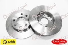 Opel Corsa C Ön Fren Disk Seti Sogutmasız ( Abs Siz )- Delphı Marka 569020 - 9195981