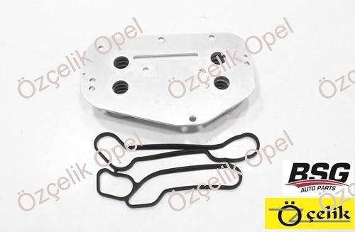 OPEL ASTRA J /ASTRA H / MOKKA /ZAFİRA B / ZAFİRA C / CHEVROLET CRUZE - YAĞ SOĞUTUCU / Z16LET-A18XER - BSG MARKA 5650833 - 55355603 - BSG65506005