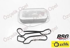 OPEL ASTRA J /ASTRA H / MOKKA /ZAFİRA B / ZAFİRA C / CHEVROLET CRUZE - YAĞ SOĞUTUCU / Z16LET-A18XER - BSG MARKA 5650833 - 55355603 - BSG65506005