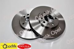 OPEL ASTRA H ÖN FREN DİSK TAKIMI 5 BİJON - DELPHİ MARKA 569060 - 9117678