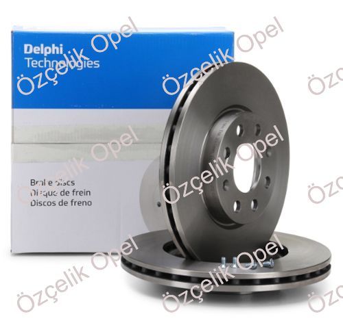 OPEL CORSA D / CORSA E DİSK TAKIMI KÜÇÜK TİP - DELPHİ MARKA