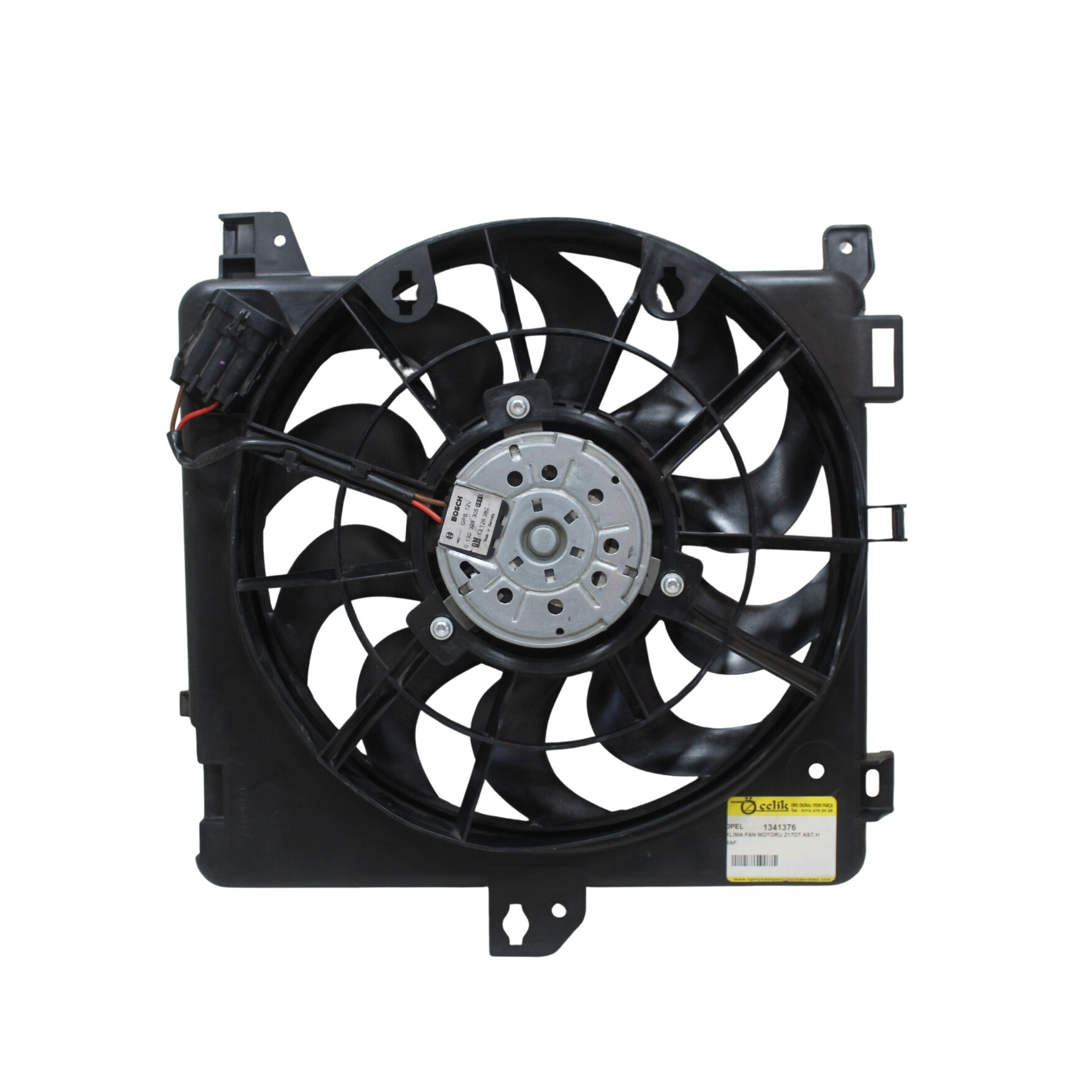 Opel Astra H 1.7 Dizel Radyatör Fan Motoru - ORİJİNAL 13126382 - 1341376 - 13126379