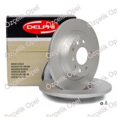OPEL VECTRA C ARKA FREN DİSKİ SOĞUTMASIZ - DELPHİ MARKA
