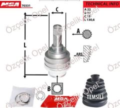 OPEL ASTRA G / ASTRA F İÇ AKS KAFASI MGA MARKA