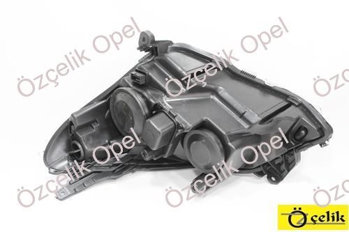 OPEL ASTRA H SAĞ FAR - KROM - ÖZÇ MARKA 1216660 - 93190070