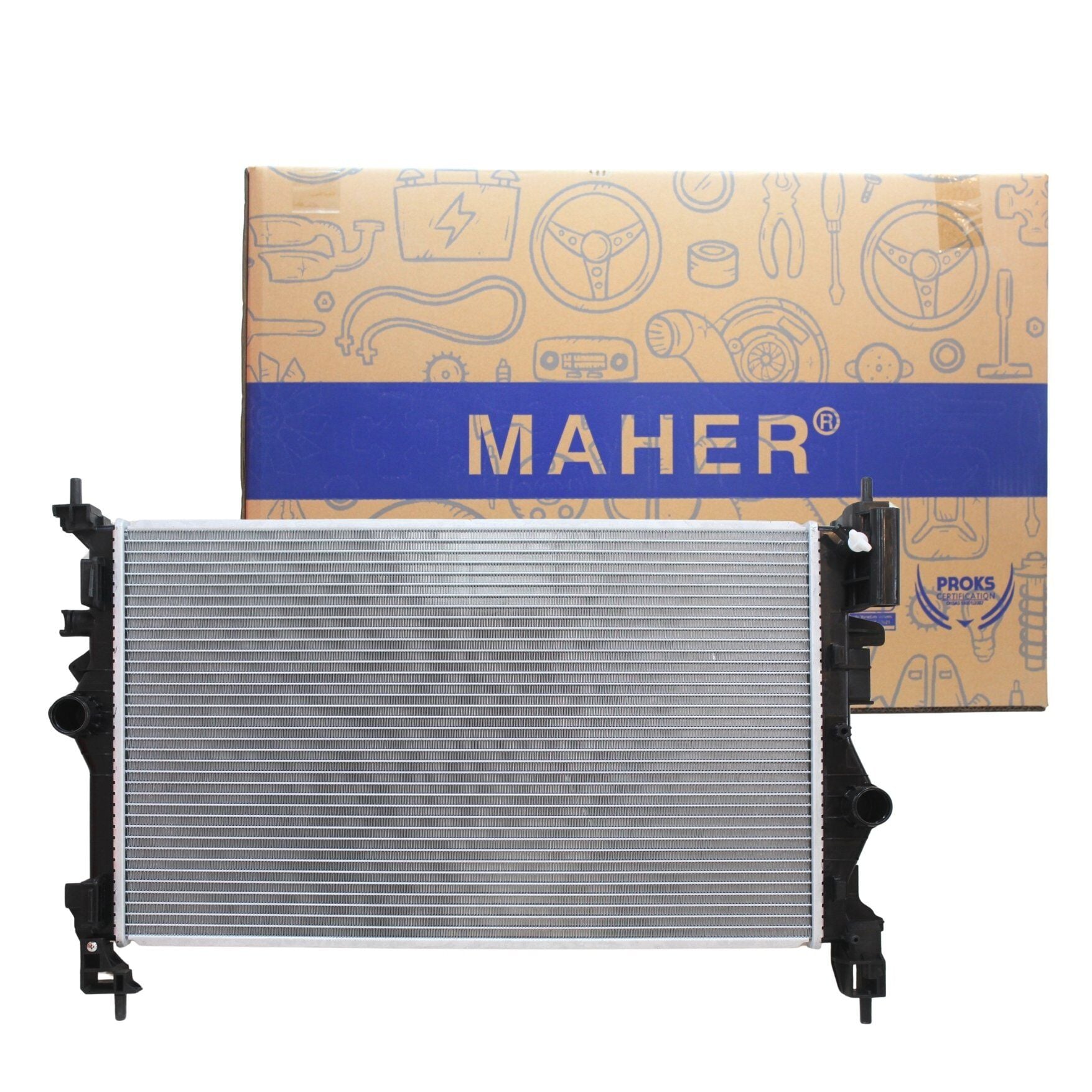 Opel Corsa E 1.2 Benzinli Su Radyatörü - Maher MHR14618 - 1300379