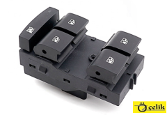 Opel Astra J / Chevrolet Cruze Cam Açma Düğmesi Sol Ön Dörtlü Kare Soket Olan