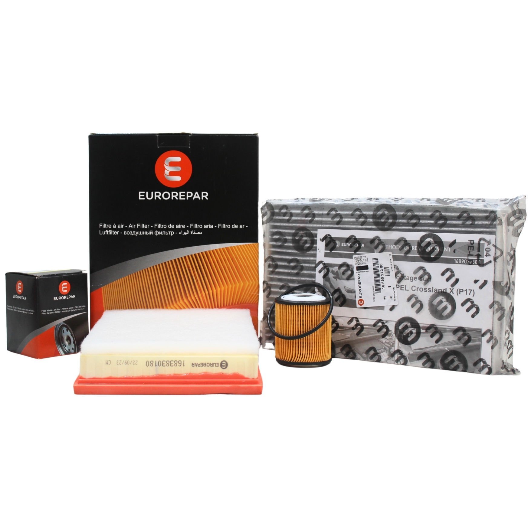 Opel Crossland/Crossland X 1.5 Dizel Periyodik Bakım Seti - Eurorepar