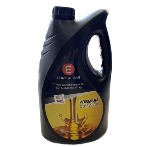 PREMIUM C3 5W-30 4 LT TAM SENTETİK MOTOR YAĞI - EUROREPAR