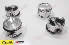 Chevrolet Kalos / Aveo Piston -Sekmansız 1.2 8V Std 68,50Mm ( 4 Ad Takım  Fiyatı ) - Kore  Marka