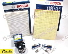 OPEL ASTRA H Z16XEP BAKIM SETİ BOSCH MARKA 1629033-95514716