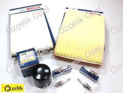 OPEL ASTRA H Z16XEP BAKIM SETİ BOSCH MARKA 1629033-95514716