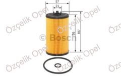 1.6 dizel yağ filitresi  B16DTH B16DTE B16DTR - BOSCH