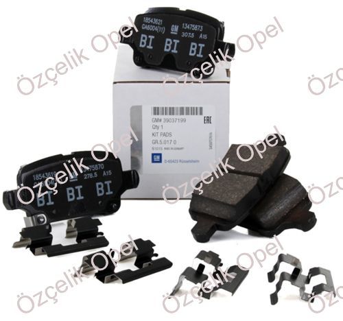 Arka Fren Balata Takımı -  39037199