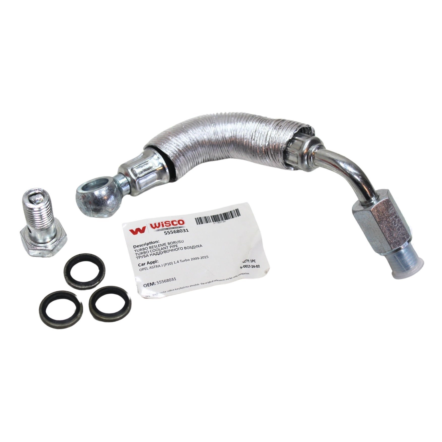 Chevrolet Cruze 1.4 Turbo Geri Dönüş Borusu