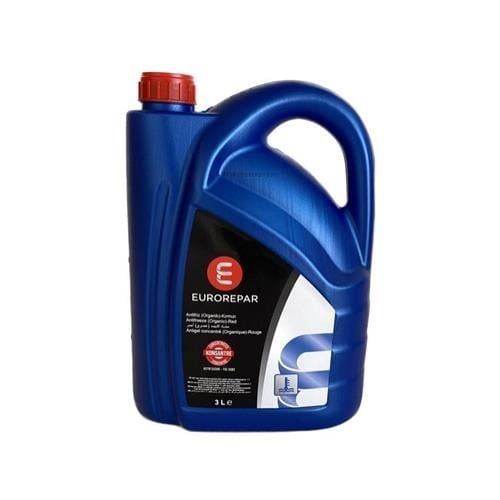 KIRMIZI ANTİFRİZ 60°C ORGANİK 3 LT - EUROREPAR