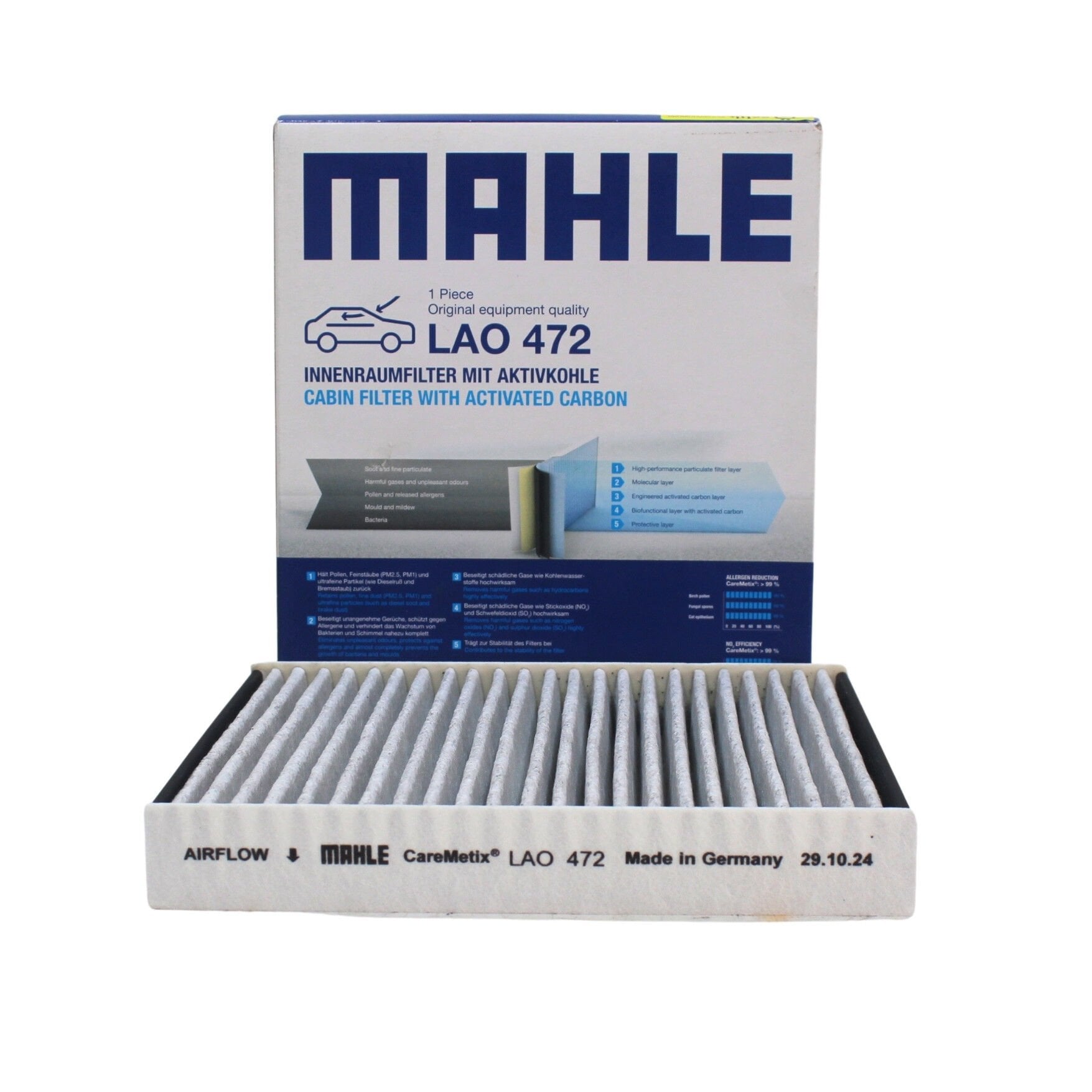 Opel Astra J Polen Filtresi Karbonlu Mahle