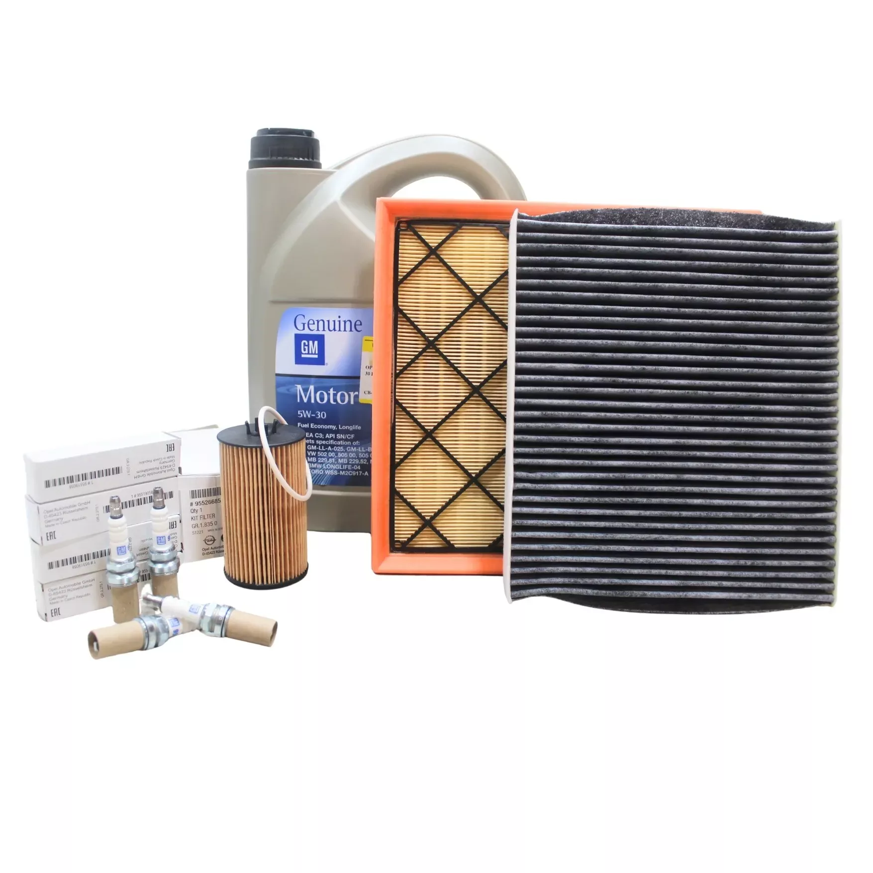 Chevrolet Cruze 1.6 Benzinli Bakım Seti - Orijinal