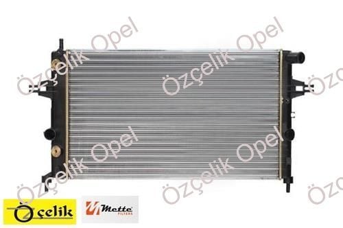 OPEL ASTRA G / ZAFİRA A SU RADYATÖRÜ  MANUEL VİTES - METTE MARKA 1300257 - 93177121