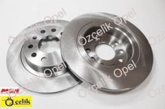 OPEL VECTRA C ARKA FREN DİSKİ SOĞUTMASIZ - MGA MARKA 93171848 - 569115