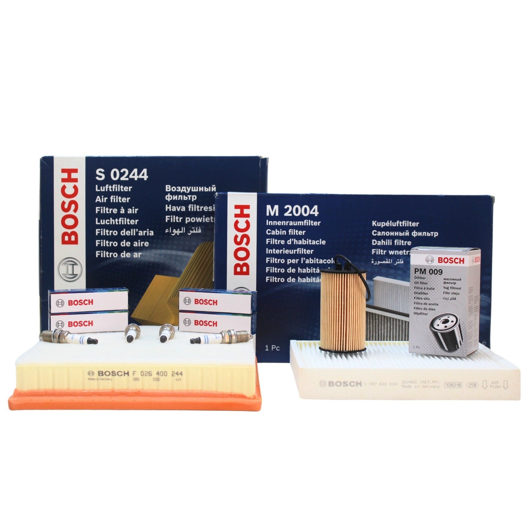 Opel Insignia A 1.6 Benzinli Periyodik Bakım Seti (Bujili) - Bosch